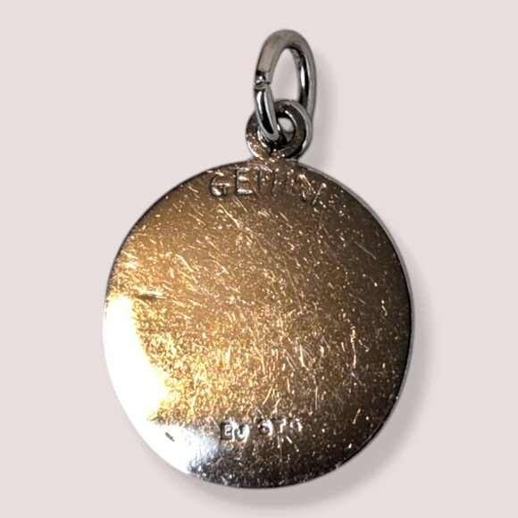 Vintage Sterling Gemini Charm - Picture 3 of 4